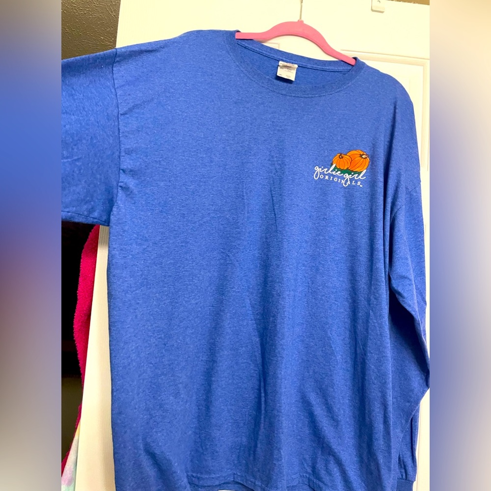XL Girlie Girl Fall long sleeve t-shirt